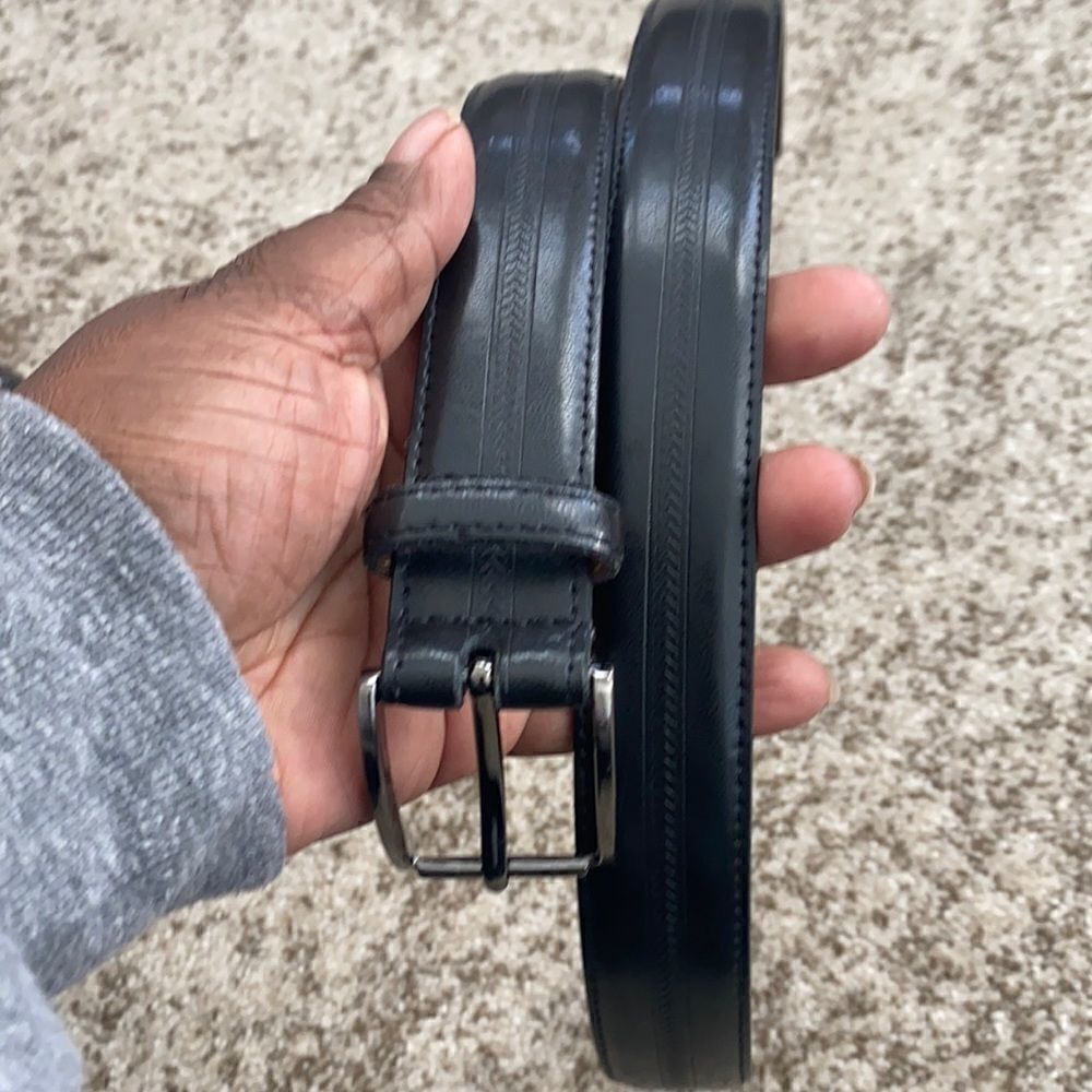 Bordeaux Black Leather 36 